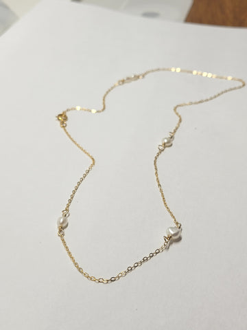Freshwater Multi Pearl Necklace