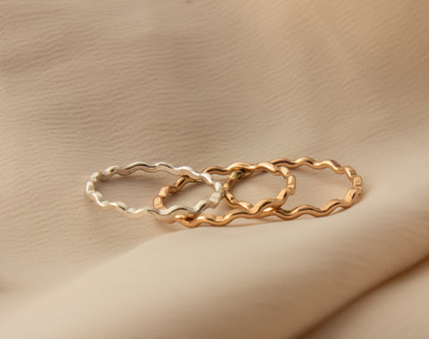 Gold filled Ring, simple handmade jewelry