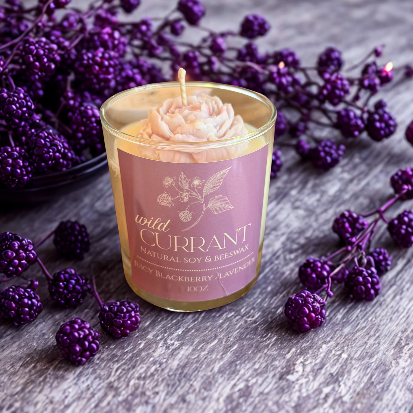 Wild Currant Natural Soy Candle