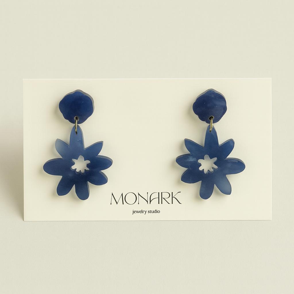 Flower Earrings Daisy Floral Jewelry