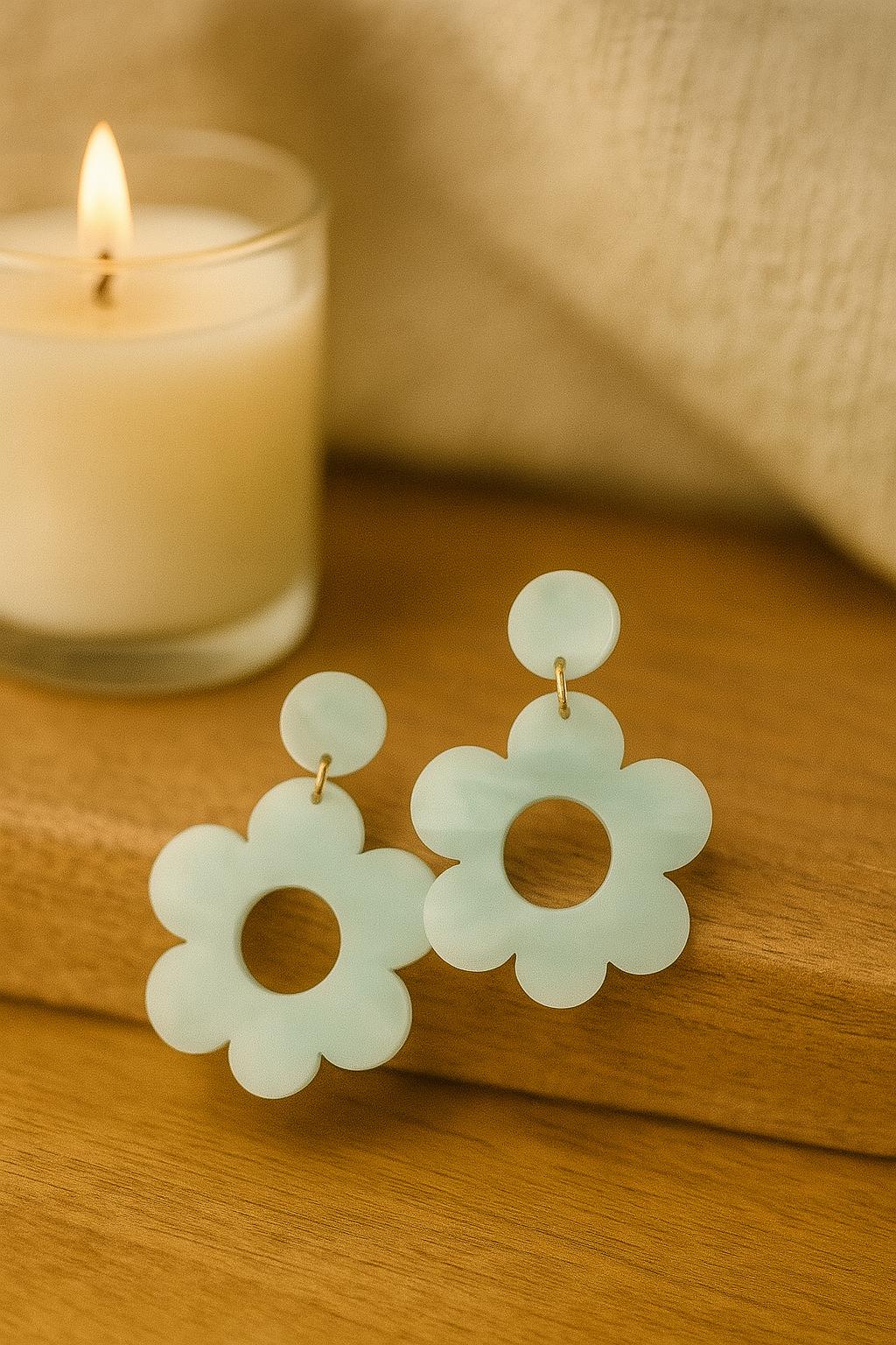 Flower Earrings Daisy